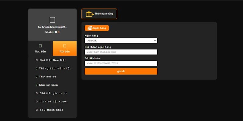 Rút tiền 8KBET: Cách rút tiền thưởng về tài khoản cá nhân 3 Chi tiết về cách rút qua ngân hàng nội địa